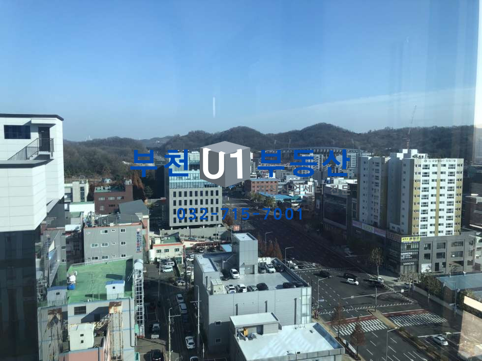 경기 부천원미구 춘의동 73-1 전용 46.48평, 임대료 렌트프리 협의, 고층 전망 뜷린 사무실 월세 매물번호 10432 사진 2